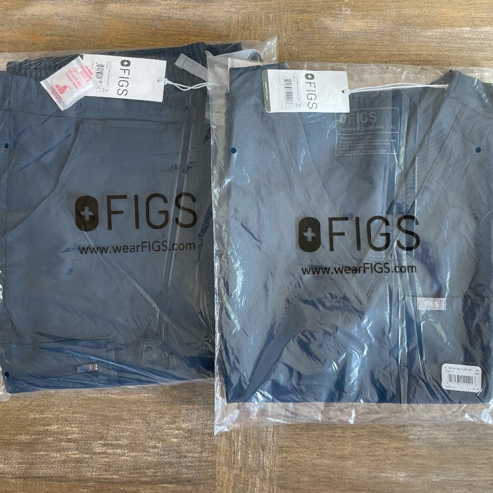 NWT - FIGS SET - Yola Skinny Pant (Regular) XL AND Catarina Top XL